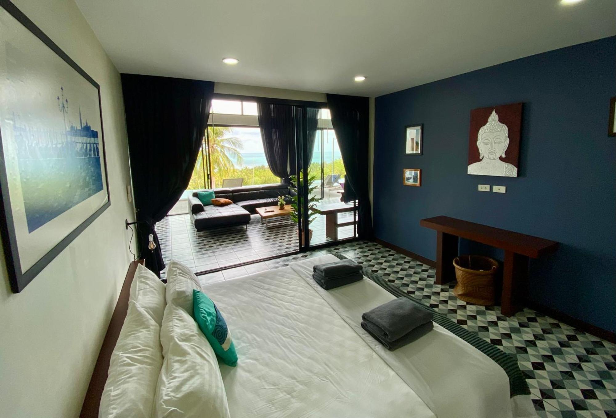 Ko Samui Seaview Pool Villa Philippa With Car 蓝赛特海滩 外观 照片
