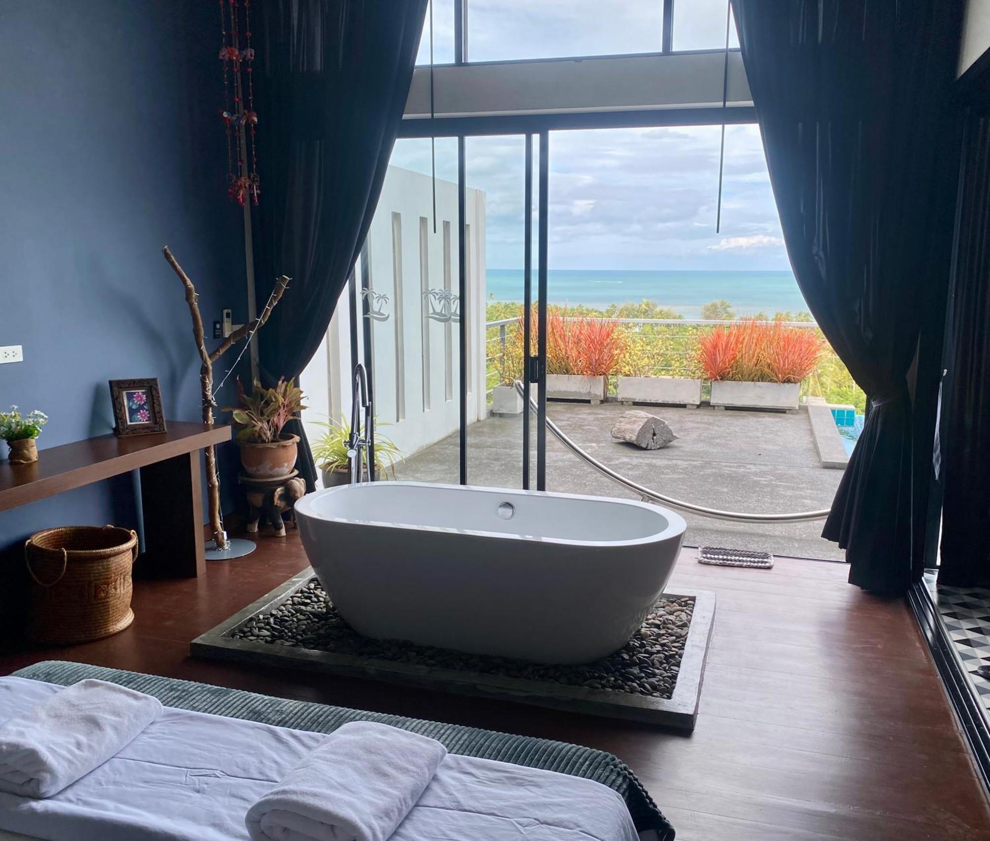 Ko Samui Seaview Pool Villa Philippa With Car 蓝赛特海滩 外观 照片