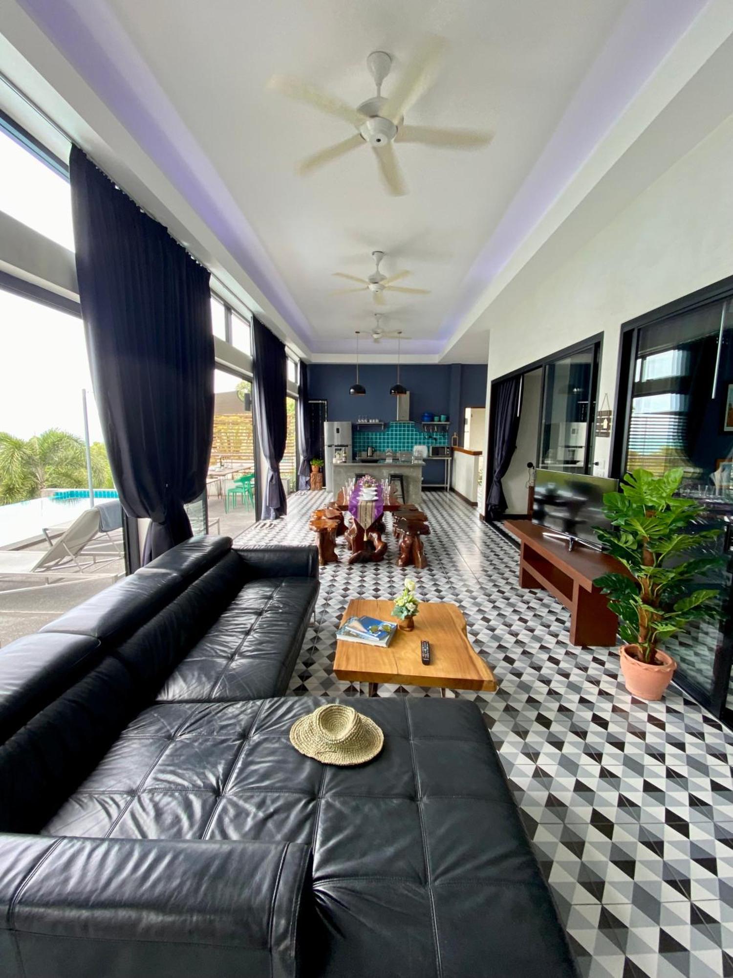 Ko Samui Seaview Pool Villa Philippa With Car 蓝赛特海滩 外观 照片