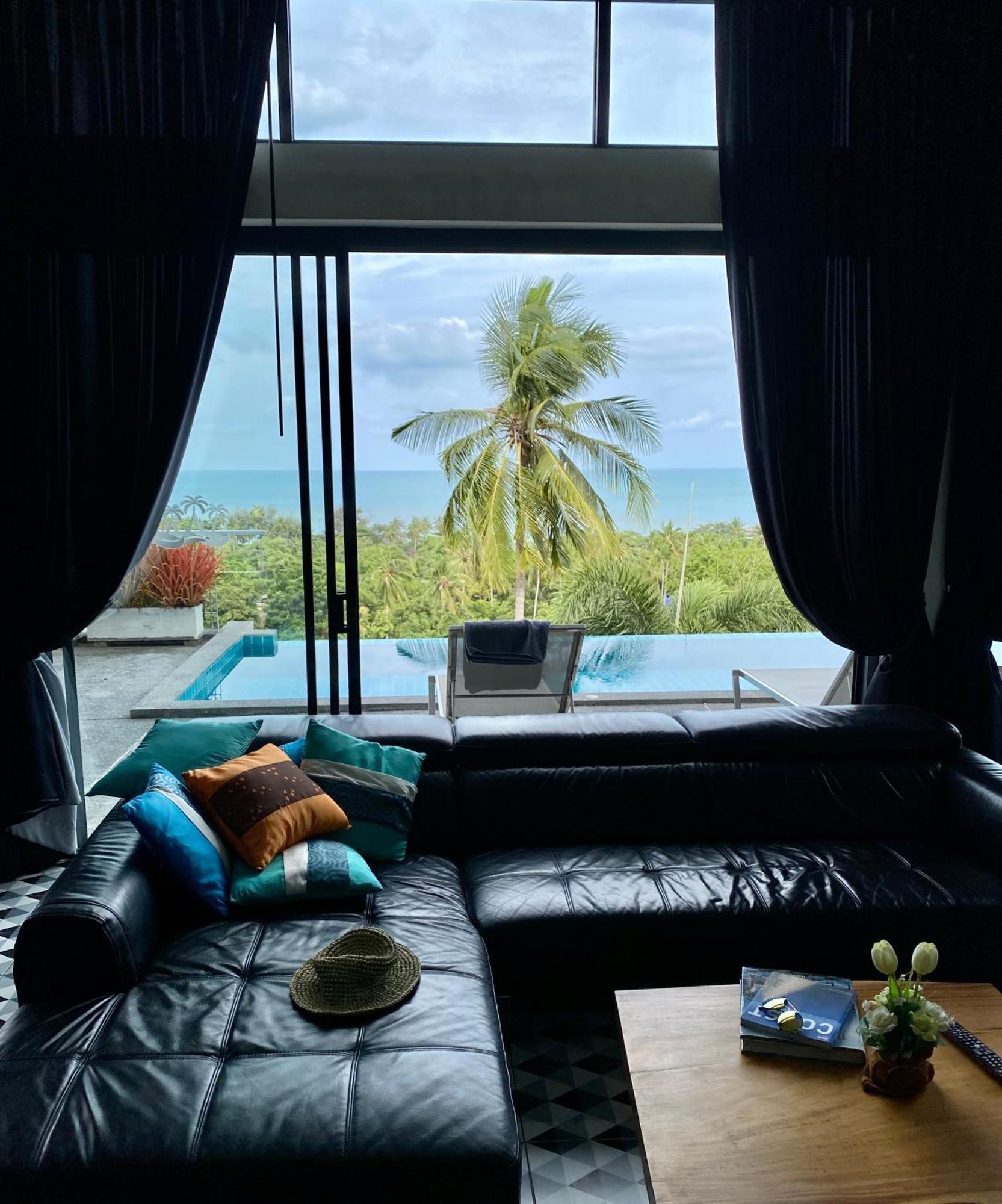 Ko Samui Seaview Pool Villa Philippa With Car 蓝赛特海滩 外观 照片