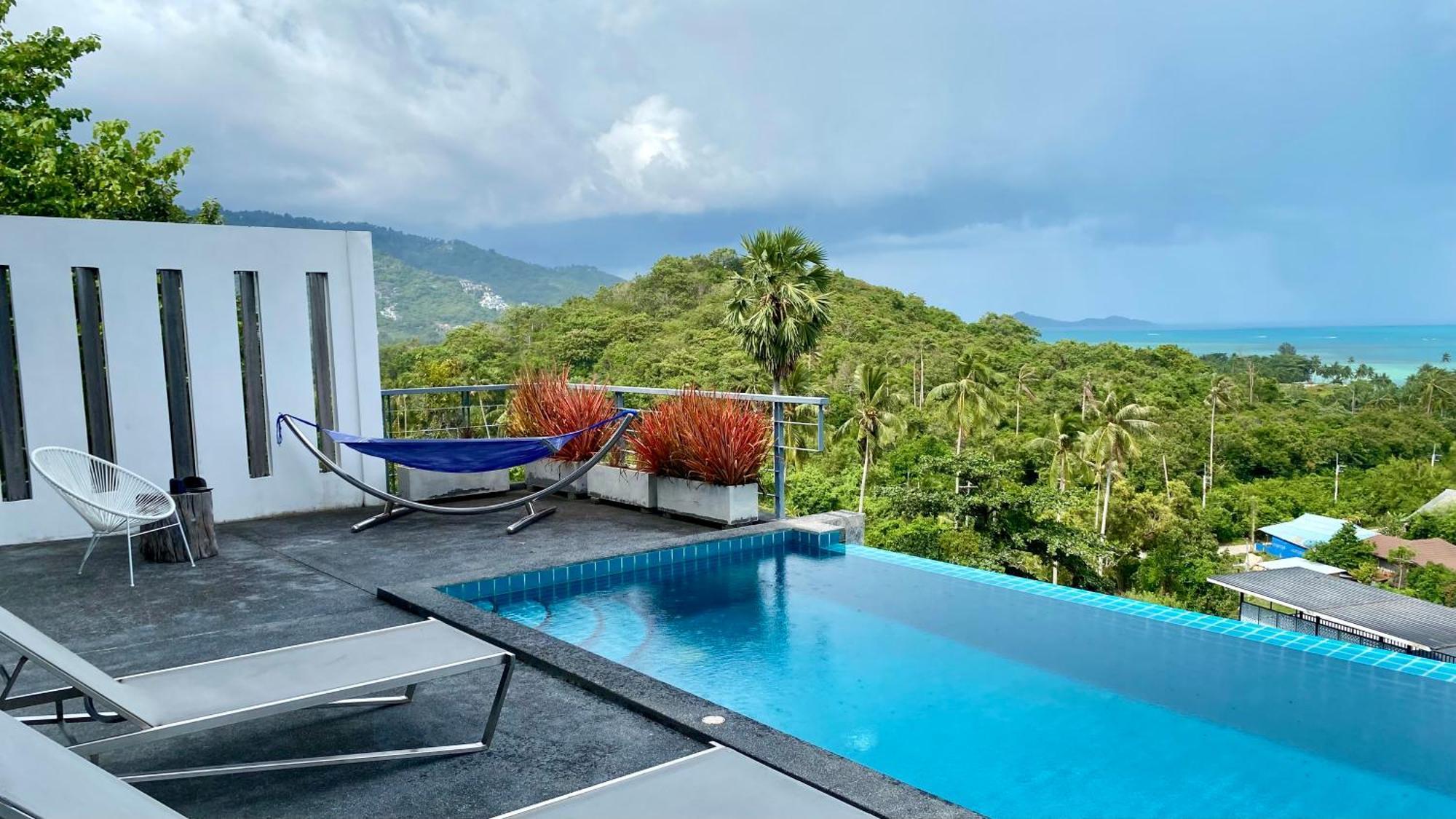 Ko Samui Seaview Pool Villa Philippa With Car 蓝赛特海滩 外观 照片