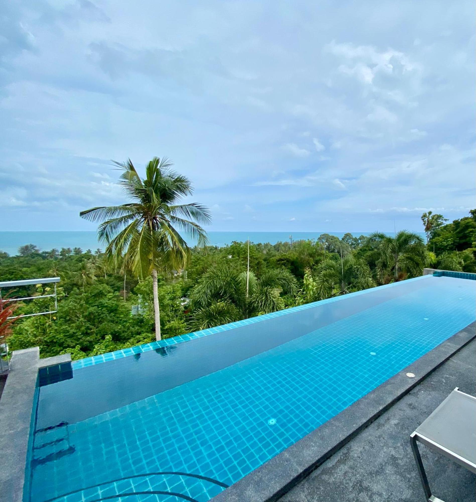 Ko Samui Seaview Pool Villa Philippa With Car 蓝赛特海滩 外观 照片