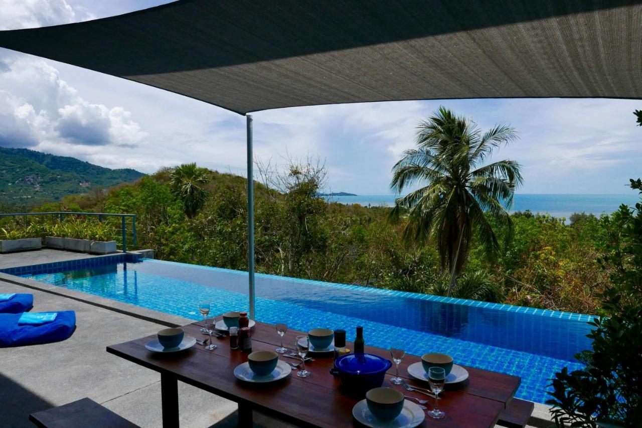 Ko Samui Seaview Pool Villa Philippa With Car 蓝赛特海滩 外观 照片